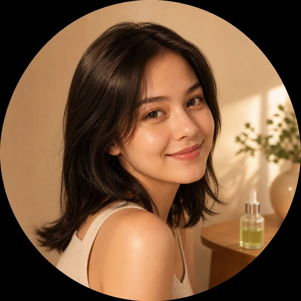 Customer sharing experience with TD Skincare routine