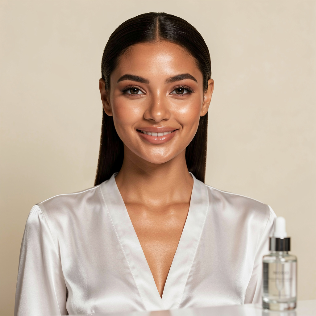 Customer sharing experience with TD Skincare routine